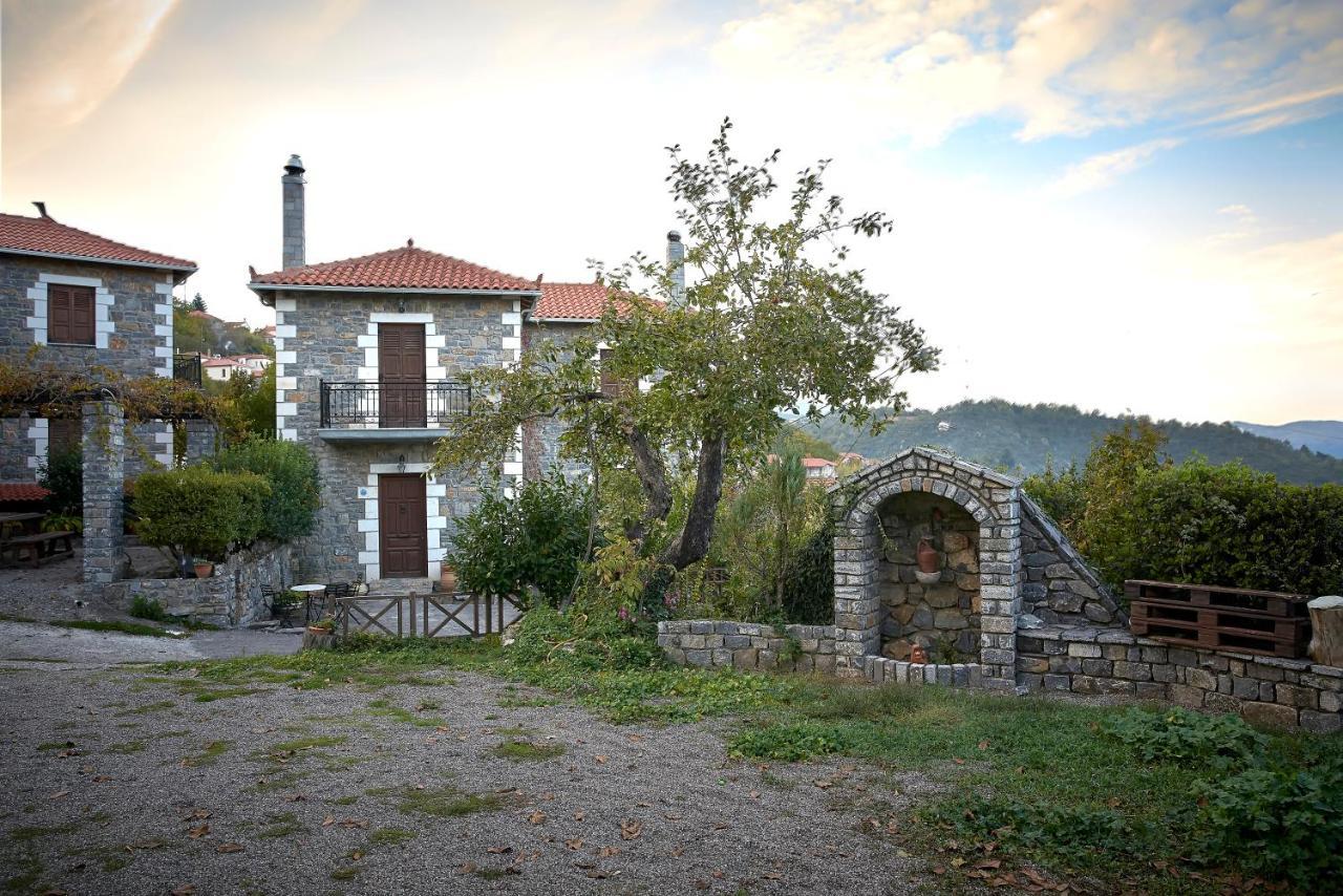 Malevos Traditional Houses Agios Petros  エクステリア 写真